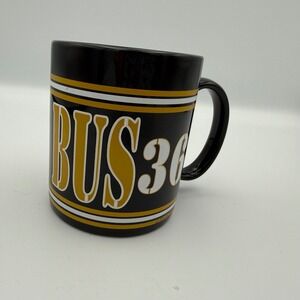 THE‎ BUS 36 Jerome Bettis Ceramic Coffee Mug Silver Phoenix Linyi China